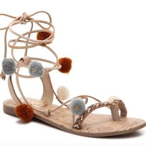 Sam Edelman Lace-Up Sandals